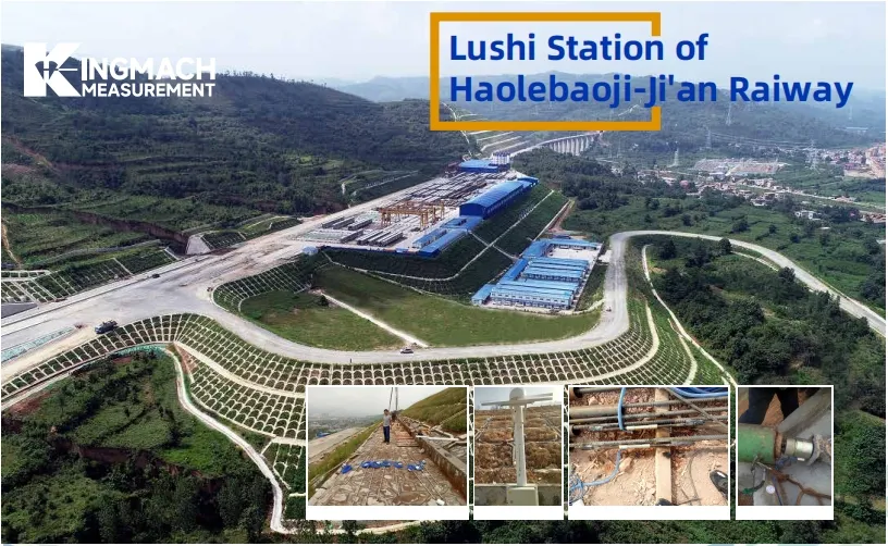 Lushi Station av Haolebaoji-Ji'an Railway