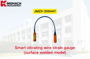 [KINGMACH] JMZX-206HAT Smart vibrerande trådtöjningsmätare (ytsvetsad modell)